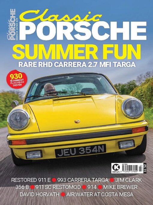 Title details for Classic Porsche by Kelsey Publishing Ltd - Available